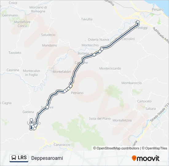 LRS Bus Line Map