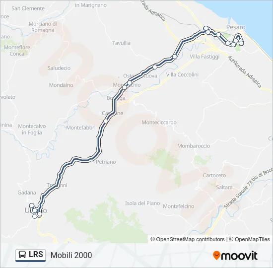 LRS Bus Line Map