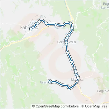 CONTRAM Bus Line Map