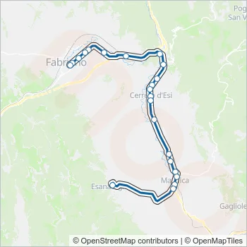 CONTRAM Bus Line Map