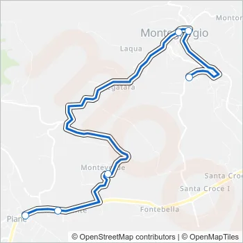TRASFER Bus Line Map