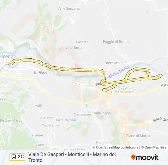 2C Bus Line Map