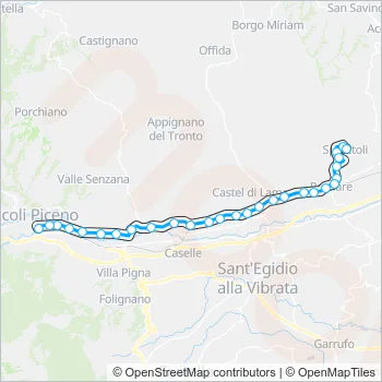 07EXTR Bus Line Map
