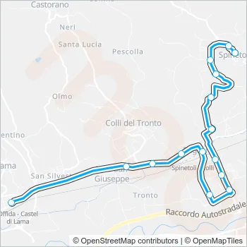 07EXTR Bus Line Map