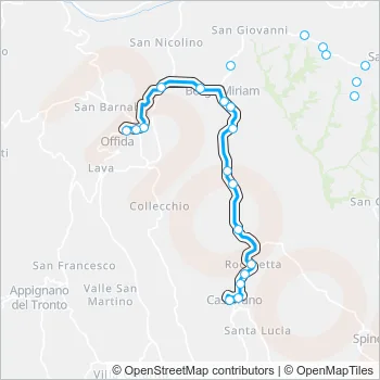31EXTR Bus Line Map