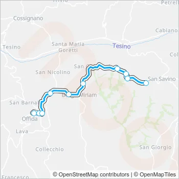 31EXTR Bus Line Map