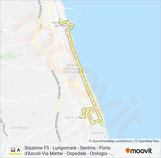 A Bus Line Map