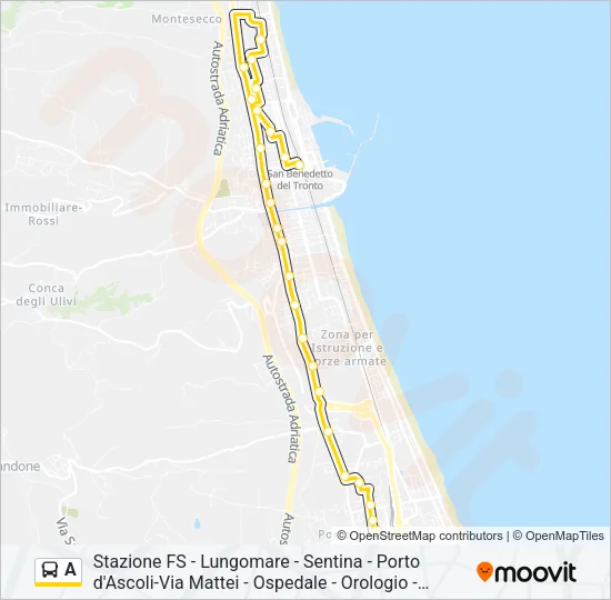 A Bus Line Map