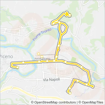 9A Bus Line Map