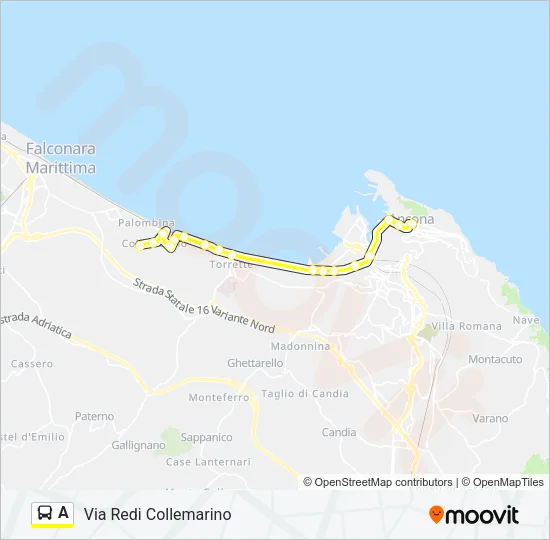 A Bus Line Map