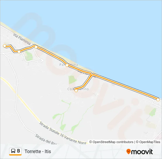 B  Line Map
