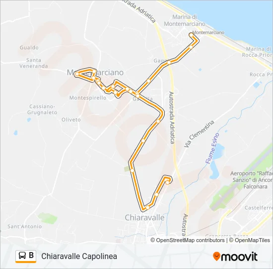 B  Line Map