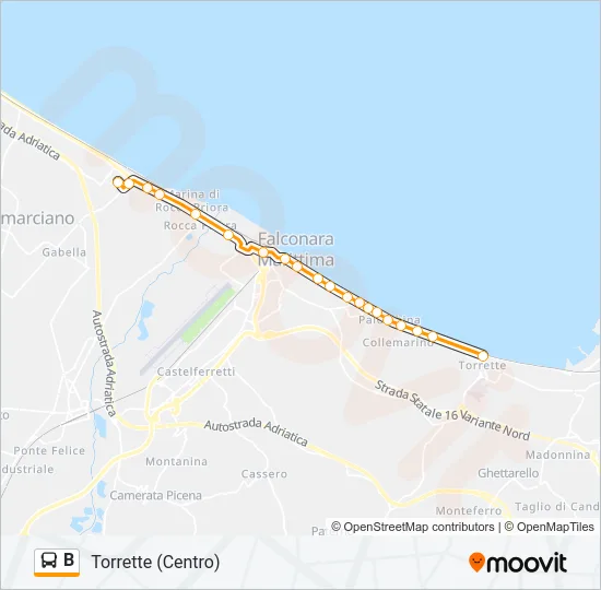 B  Line Map