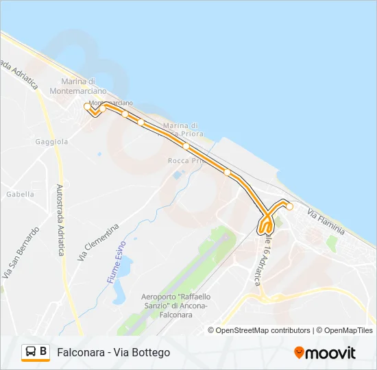 B  Line Map