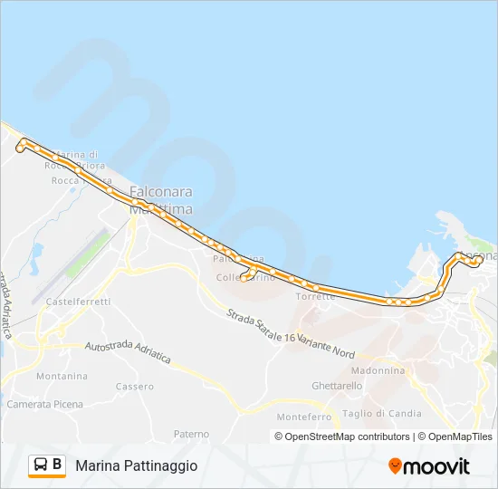 B  Line Map