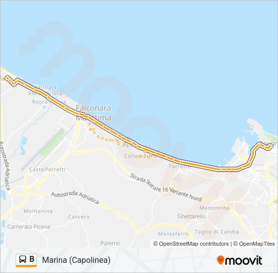 B  Line Map