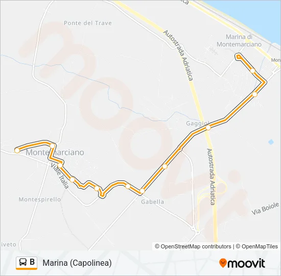 B  Line Map
