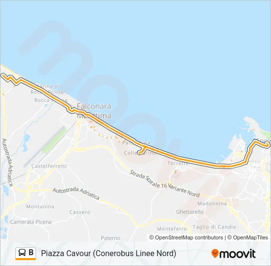 B  Line Map