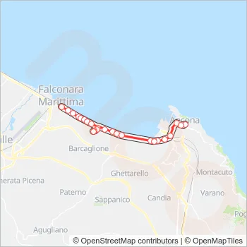 C Bus Line Map