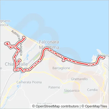 C Bus Line Map