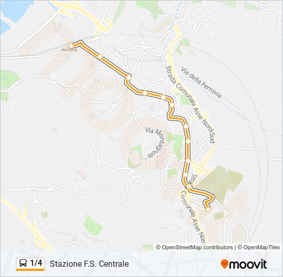 Linea 14: Orari, Fermate E Mappe - Stazione F.S. Centrale (Aggiornato)