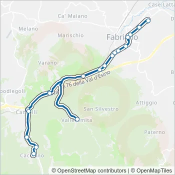 CONTRAM Bus Line Map