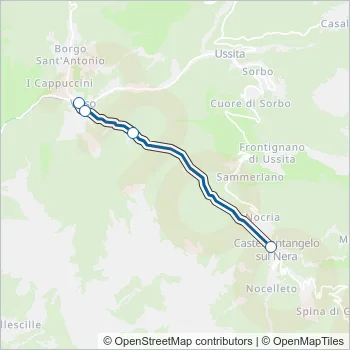 CONTRAM Bus Line Map