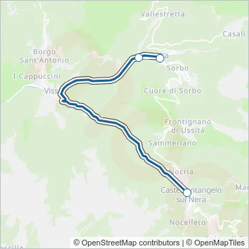CONTRAM Bus Line Map