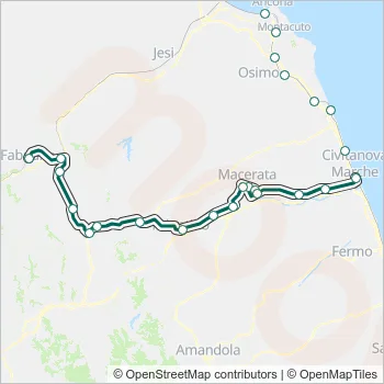 R Train Line Map
