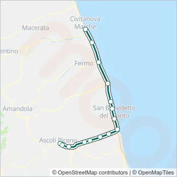 R Train Line Map