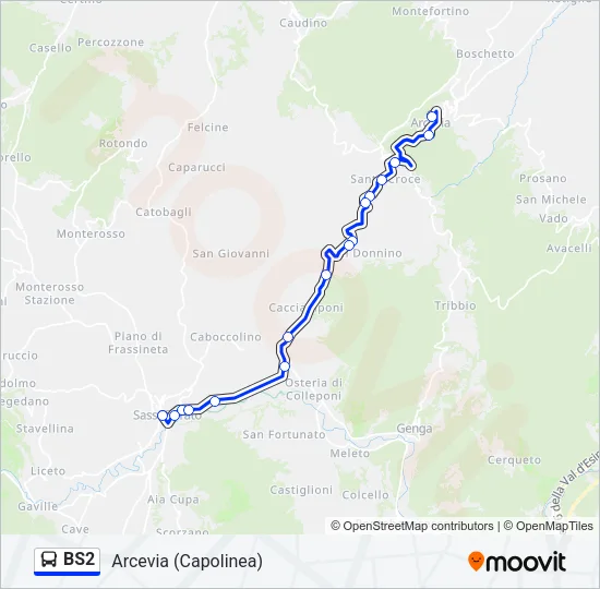 BS2  Line Map