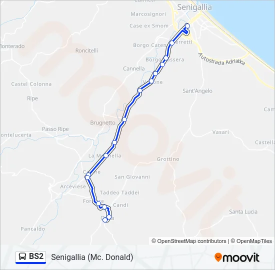 BS2  Line Map