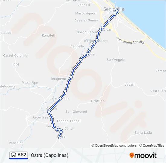 BS2  Line Map