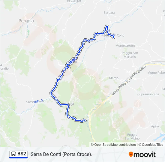 BS2  Line Map