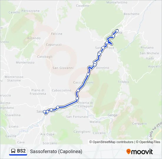 BS2  Line Map