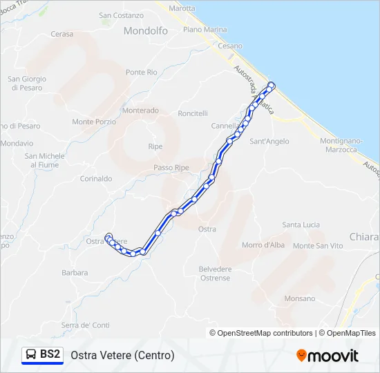 BS2  Line Map