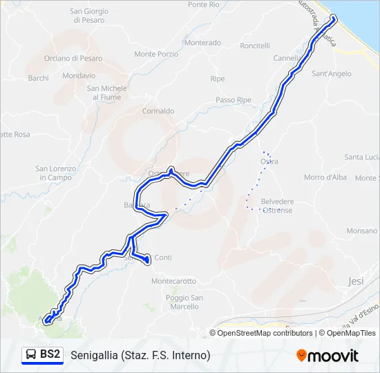 BS2  Line Map