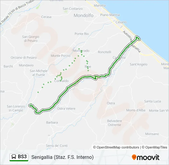 BS3  Line Map