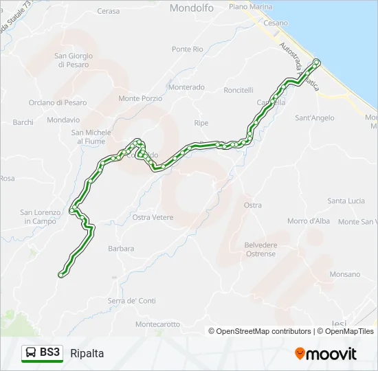 BS3  Line Map