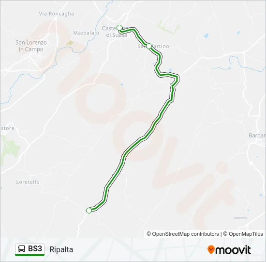 BS3  Line Map