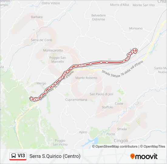VI3  Line Map