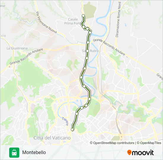 FC3 Train Line Map