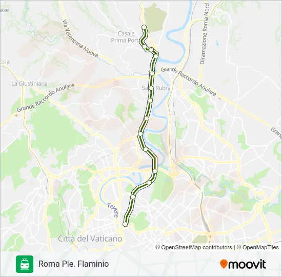 FC3 Train Line Map