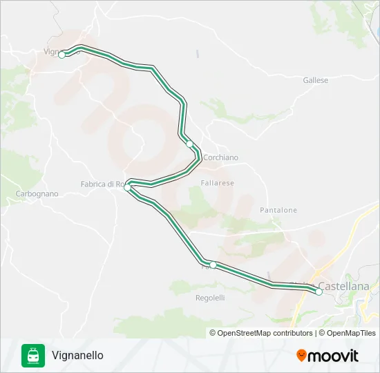 FC3 Train Line Map