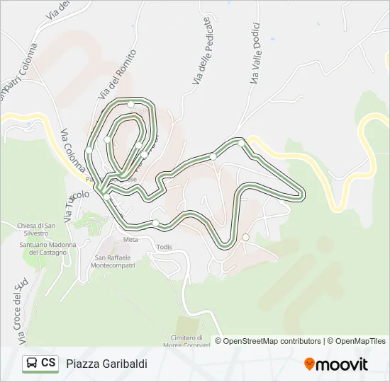 CS Bus Line Map