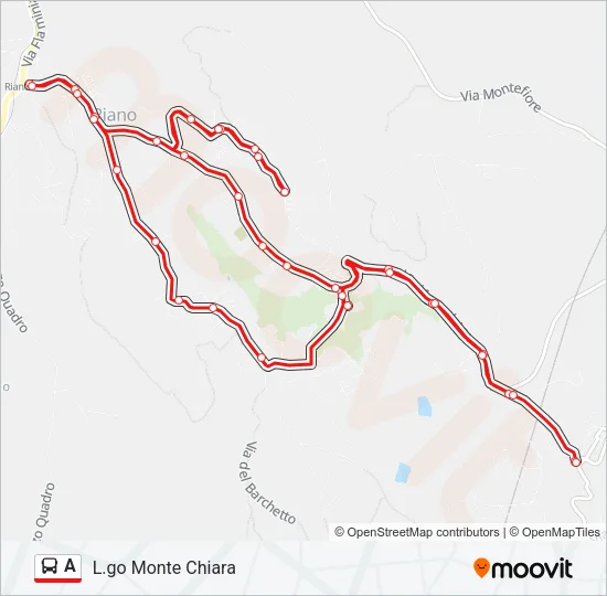 A Bus Line Map