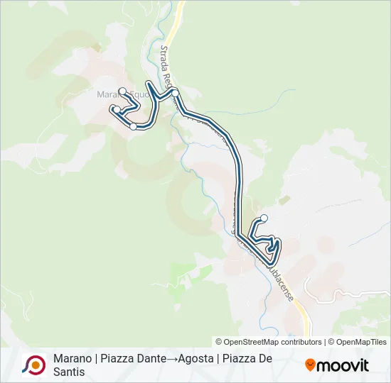 COTRAL Bus Line Map