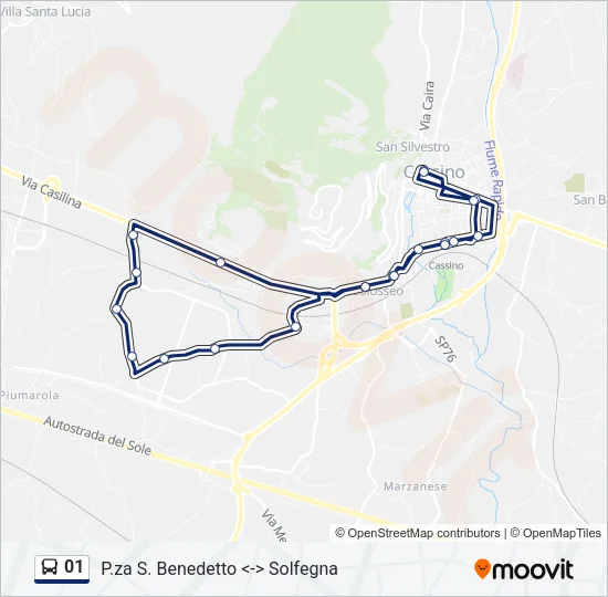 01 Bus Line Map