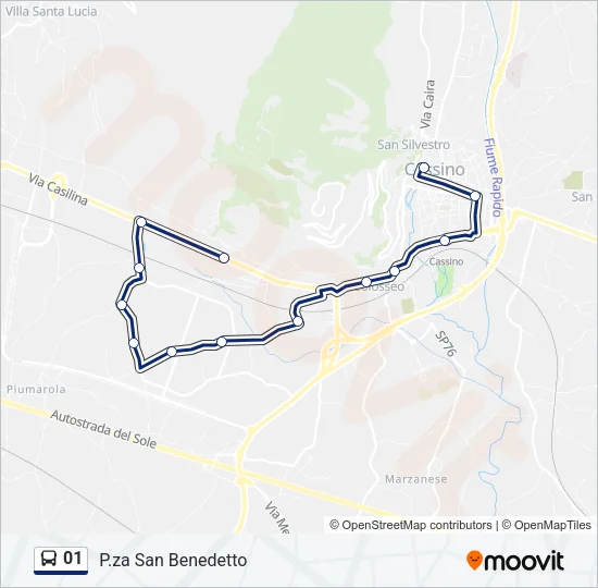 01 Bus Line Map