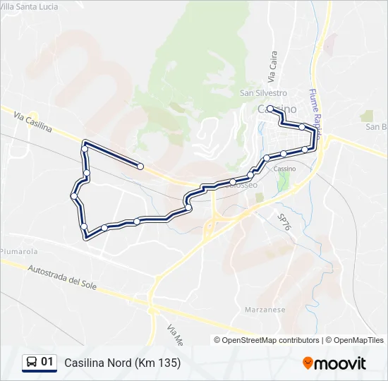 01 Bus Line Map